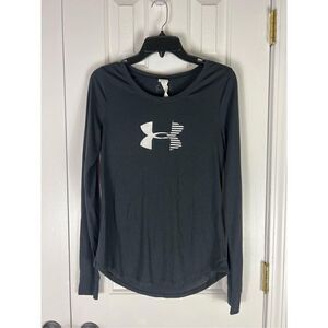 Underarmour Womens Black Blouse Size M